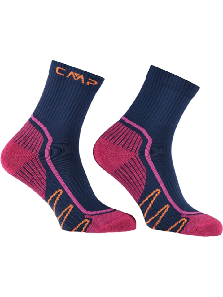 CMP Funktionssocken in Dunkelblau/ Pink günstig kaufen
