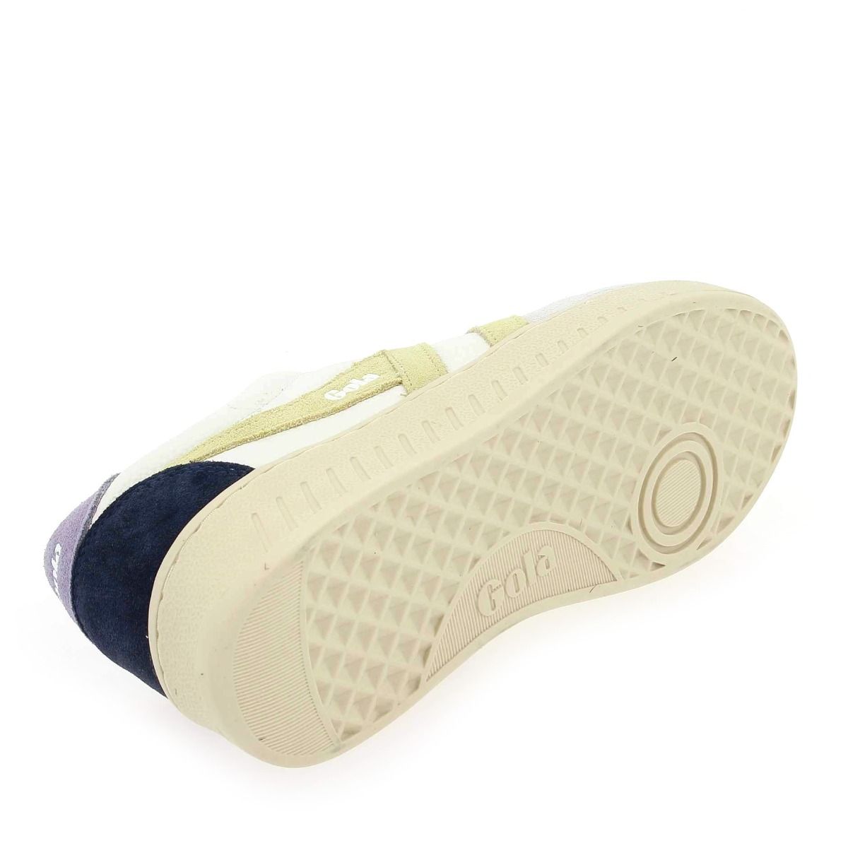 Gola  GRANDSLAM TRIDENT CLA415 - Blanc citron