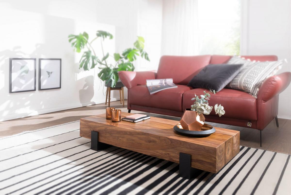 Wohnling Couchtisch SORON 115x22x44 cm