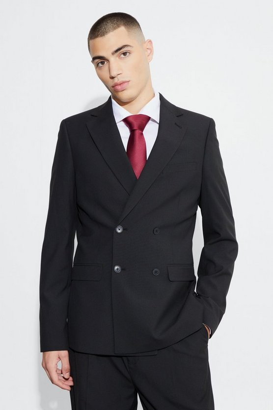 Skinny zweireihige Anzugjacke