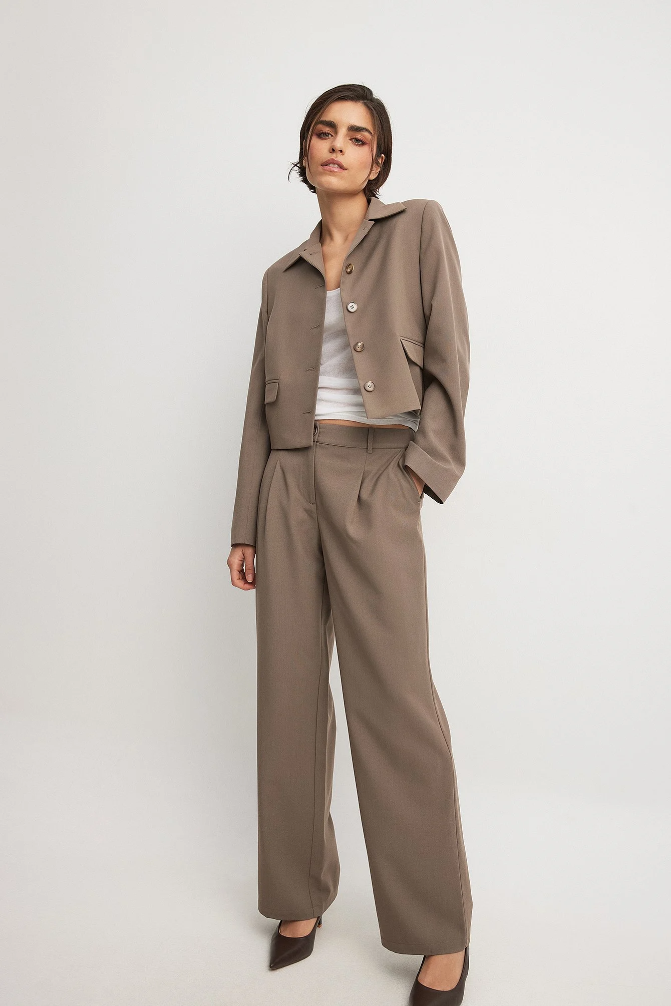Kurzer Oversized-Blazer