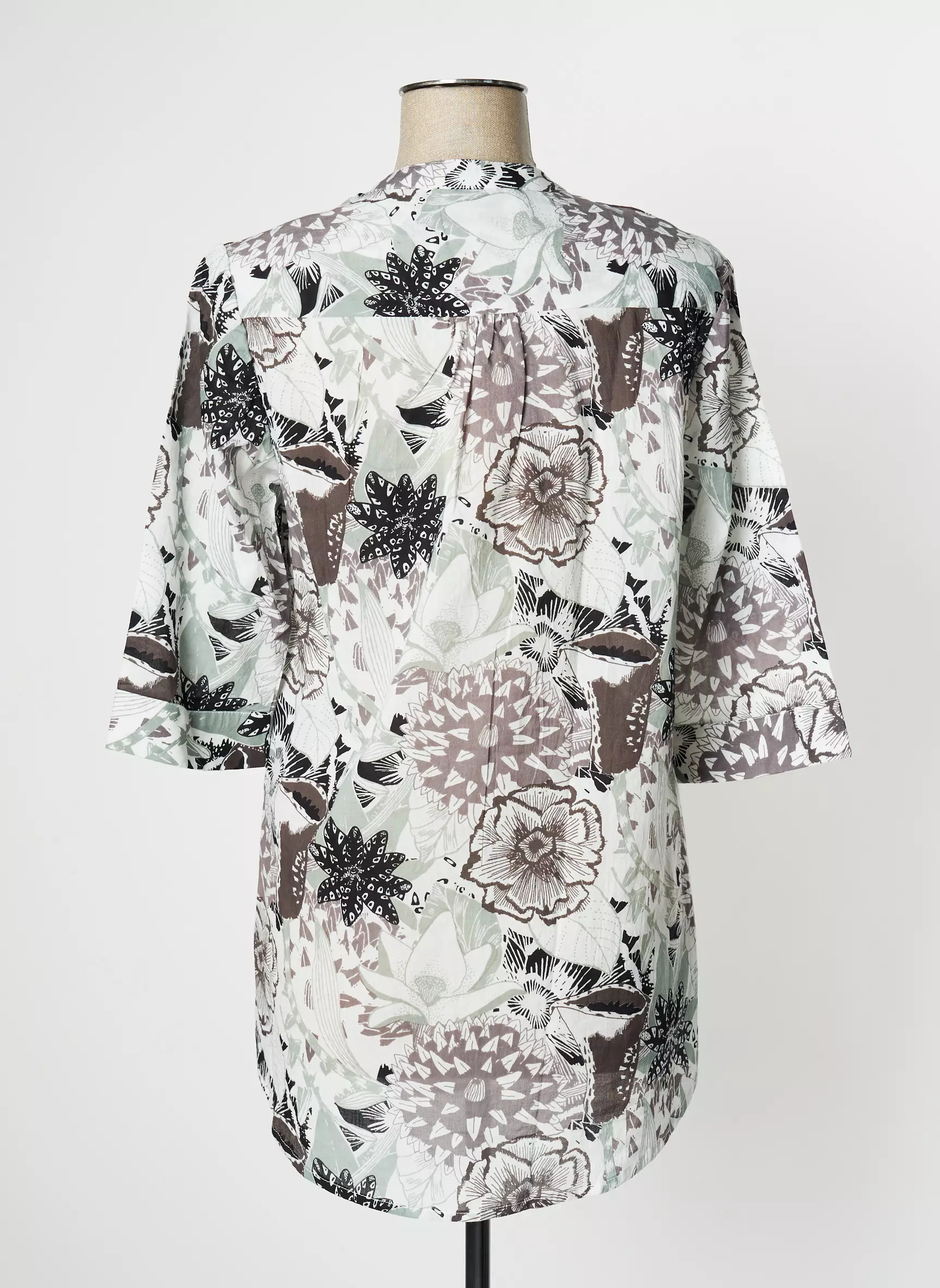 Agathe   Louise Tuniquemanchelongue Femme couleur gris