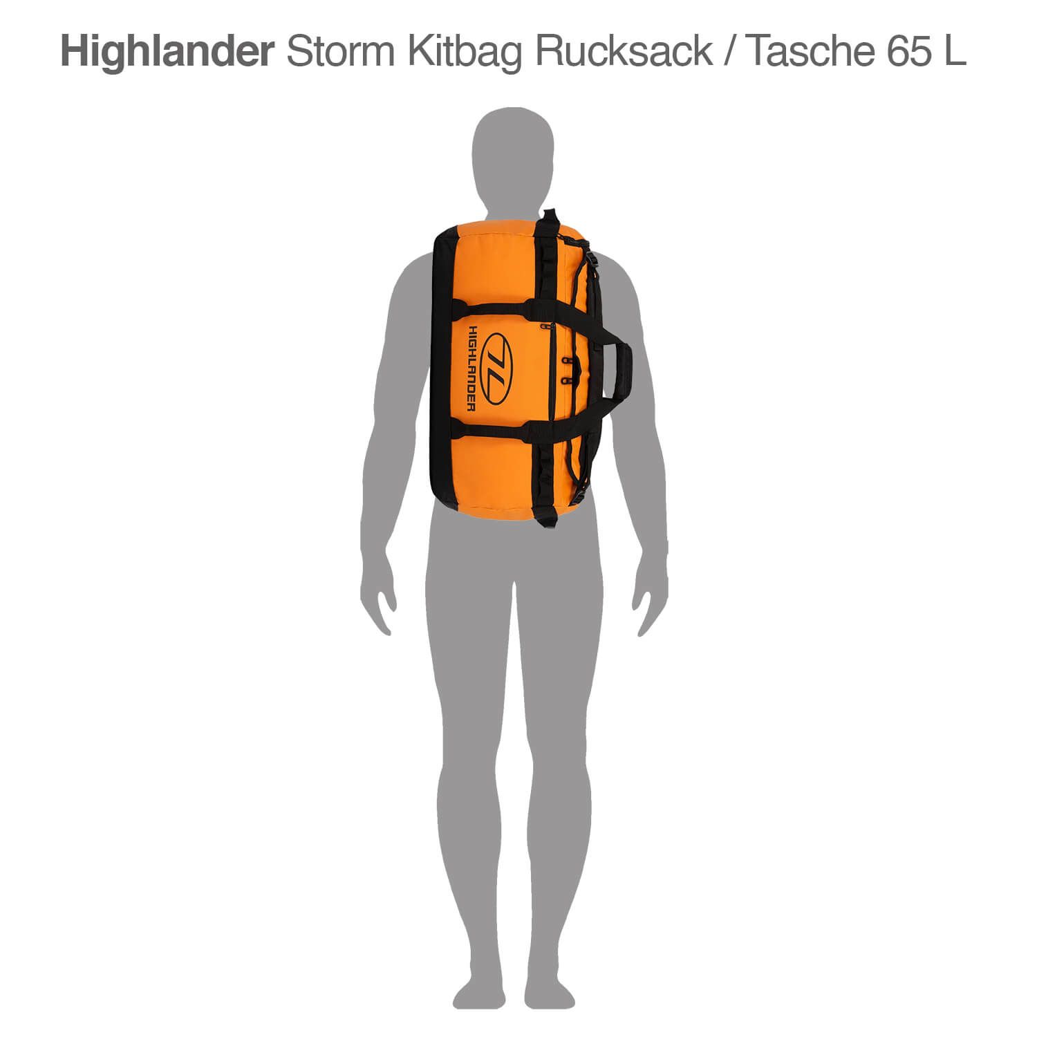 Storm Kitbag Rucksack / Tasche 65 Liter