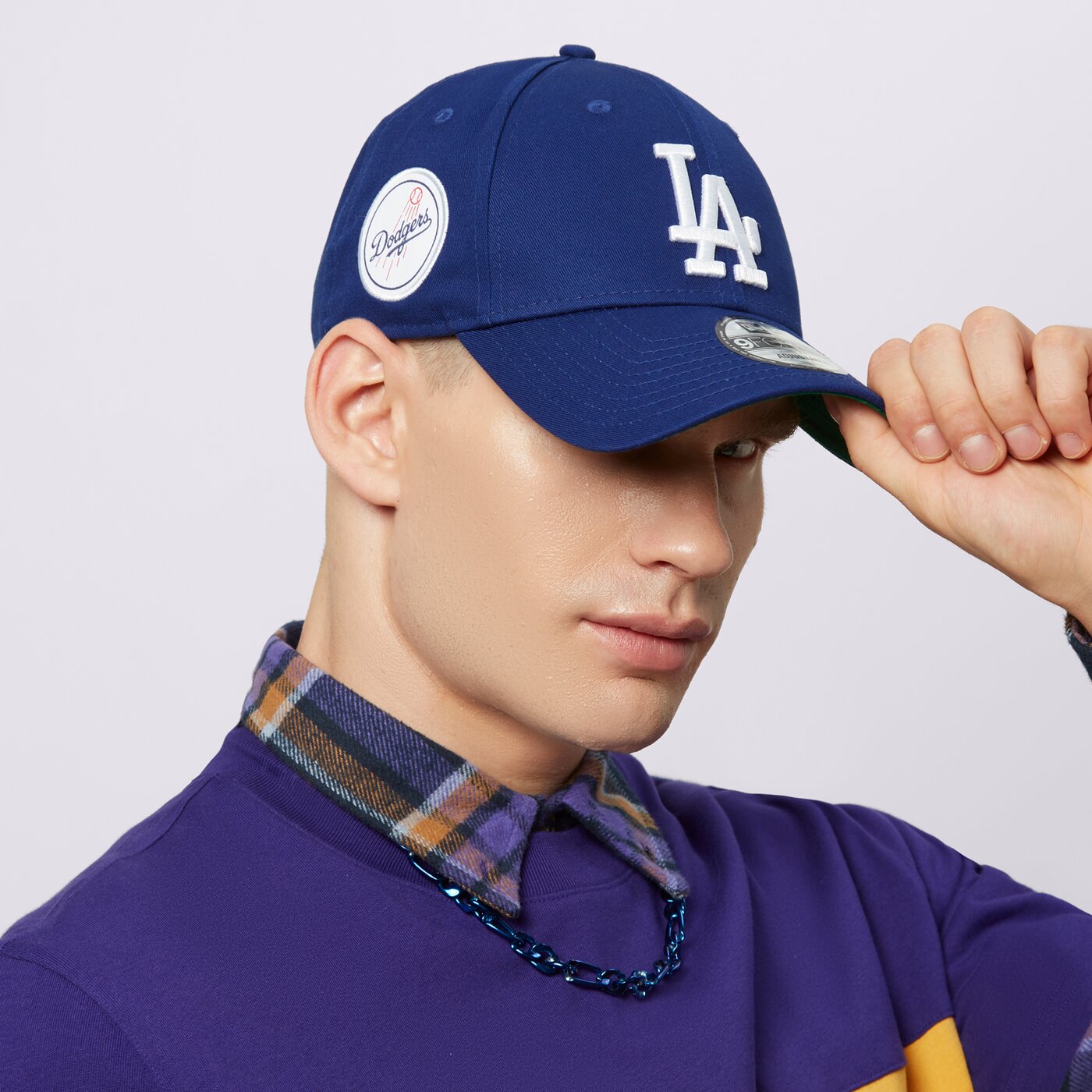 NEW ERA MÜTZE SIDE PATCH 940 LA DODGERS LOS ANGELES DODGERS Blau