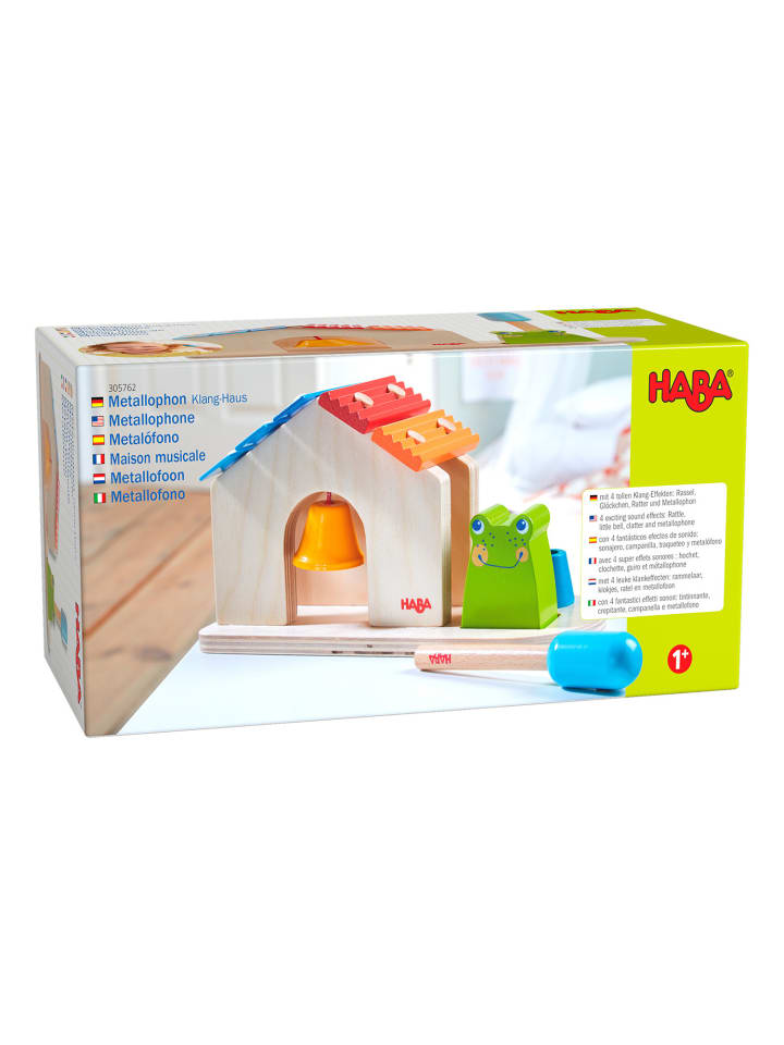 Haba Glockenspiel Metallophon Klang-Haus in mehrfarbig günstig kaufen onesize