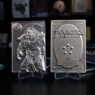 Magic the Gathering Metallbarren Ajani Goldmane Limited Edition (versilbert)