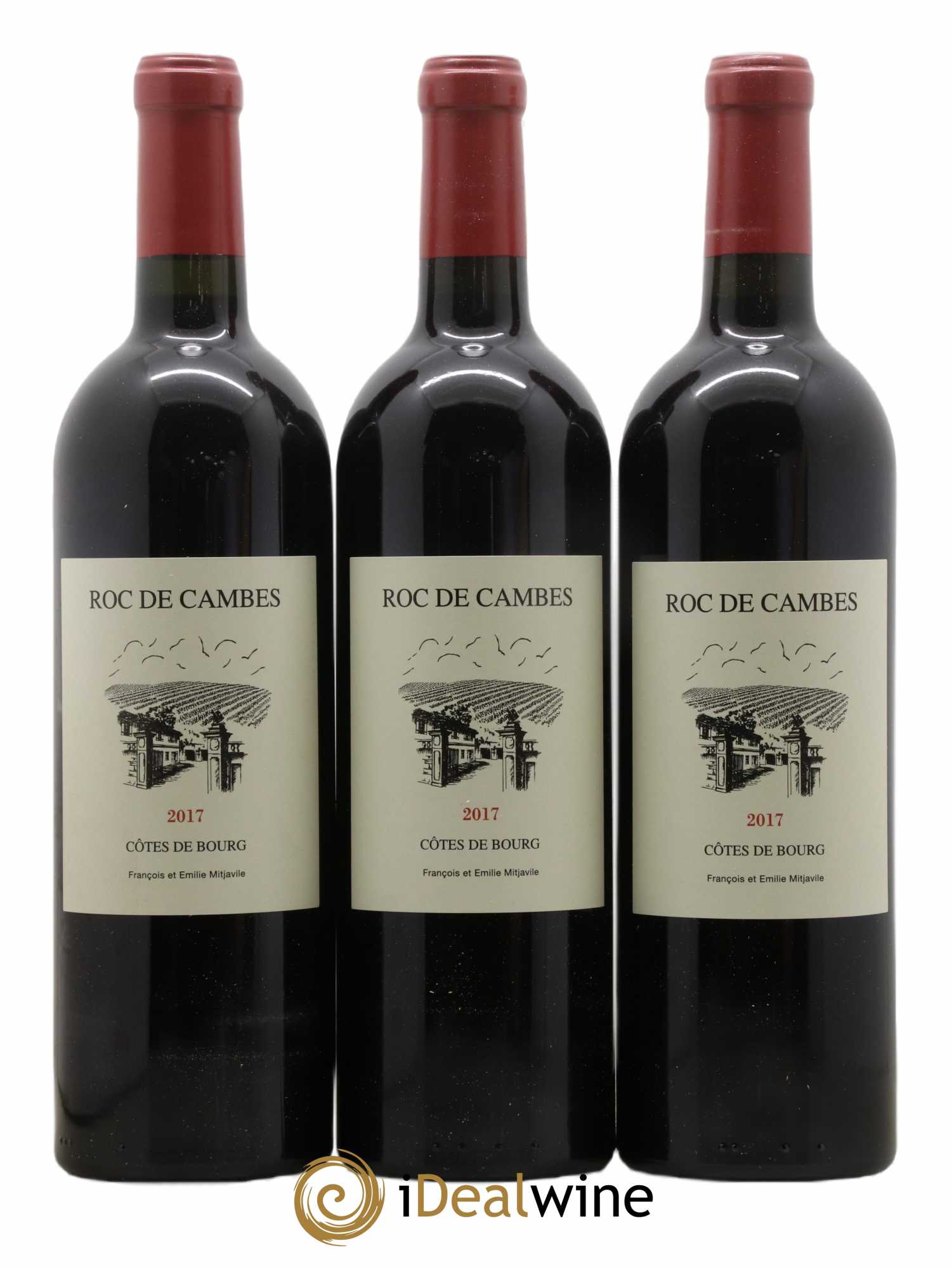 Roc de Cambes  2017 - Lot de 6 Bouteilles