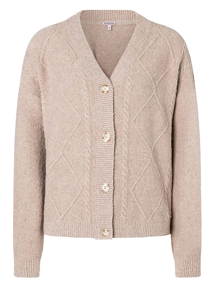 Timezone Cardigan in Beige günstig kaufen
