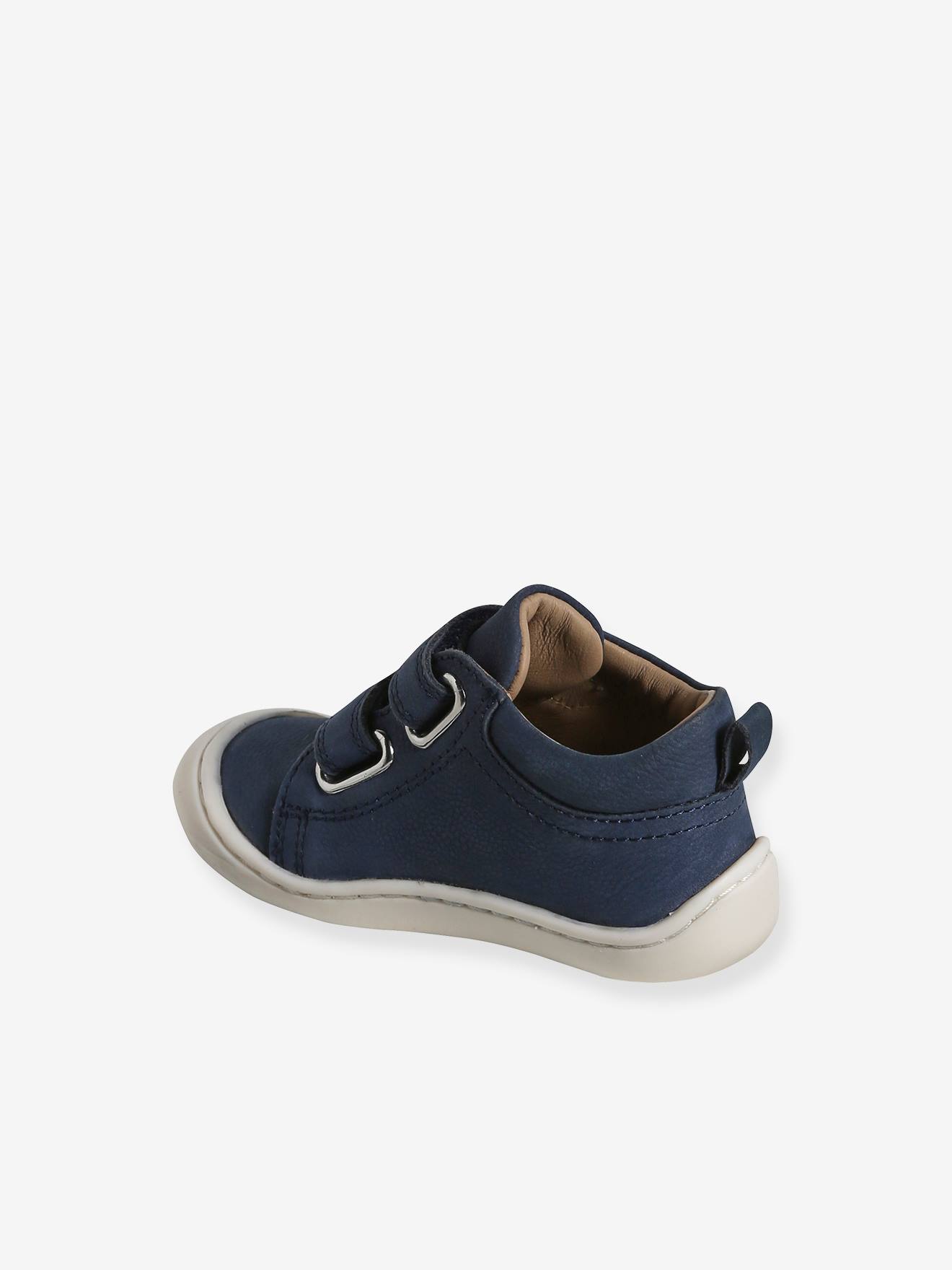 Vertbaudet Baby Lauflern-Boots mit Klett - blau