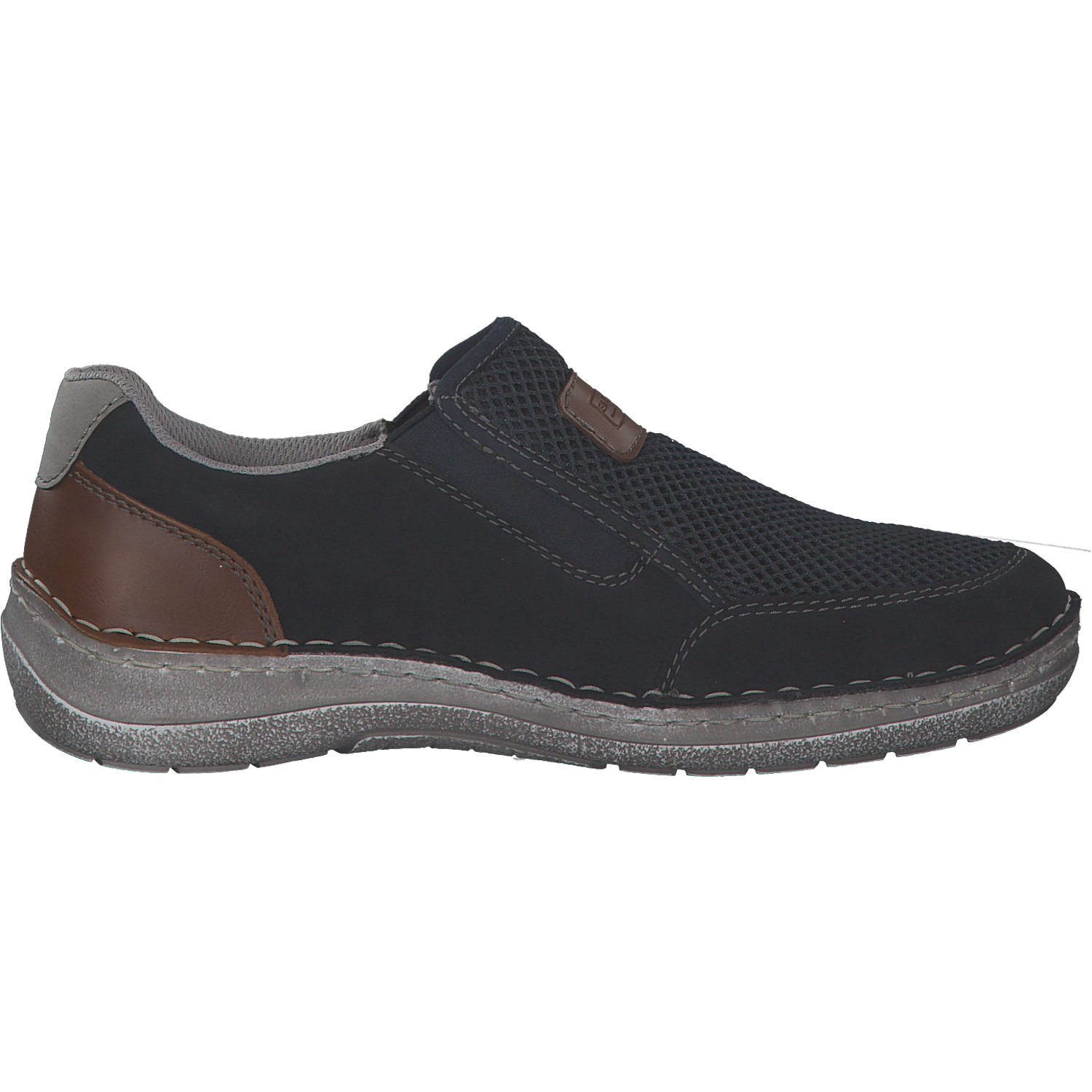 Rieker 03053, Sneakers Low, Herren, Blau