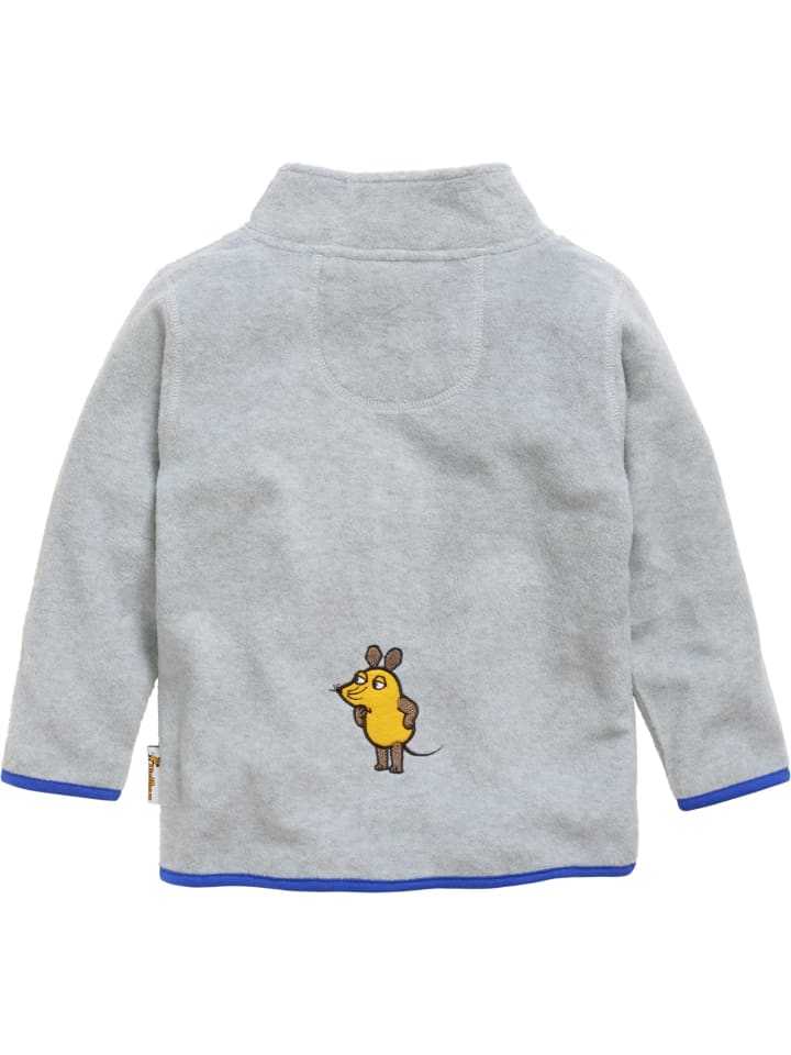 Playshoes Fleecejacke in grau/melange günstig kaufen 104