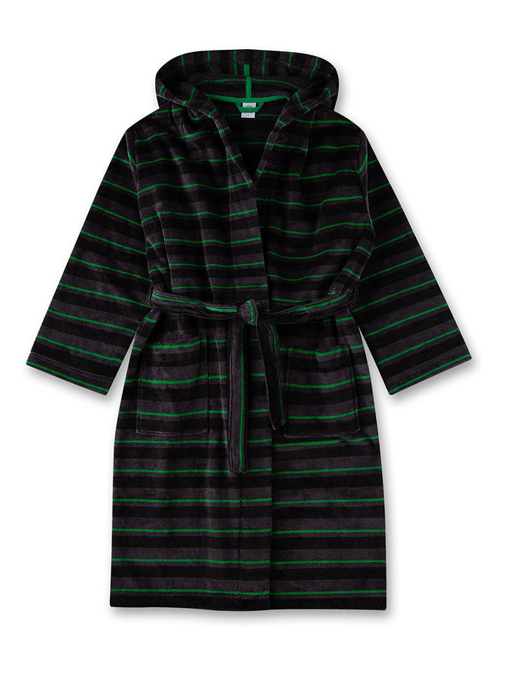 Sanetta Bademantel in Schwarz günstig kaufen
