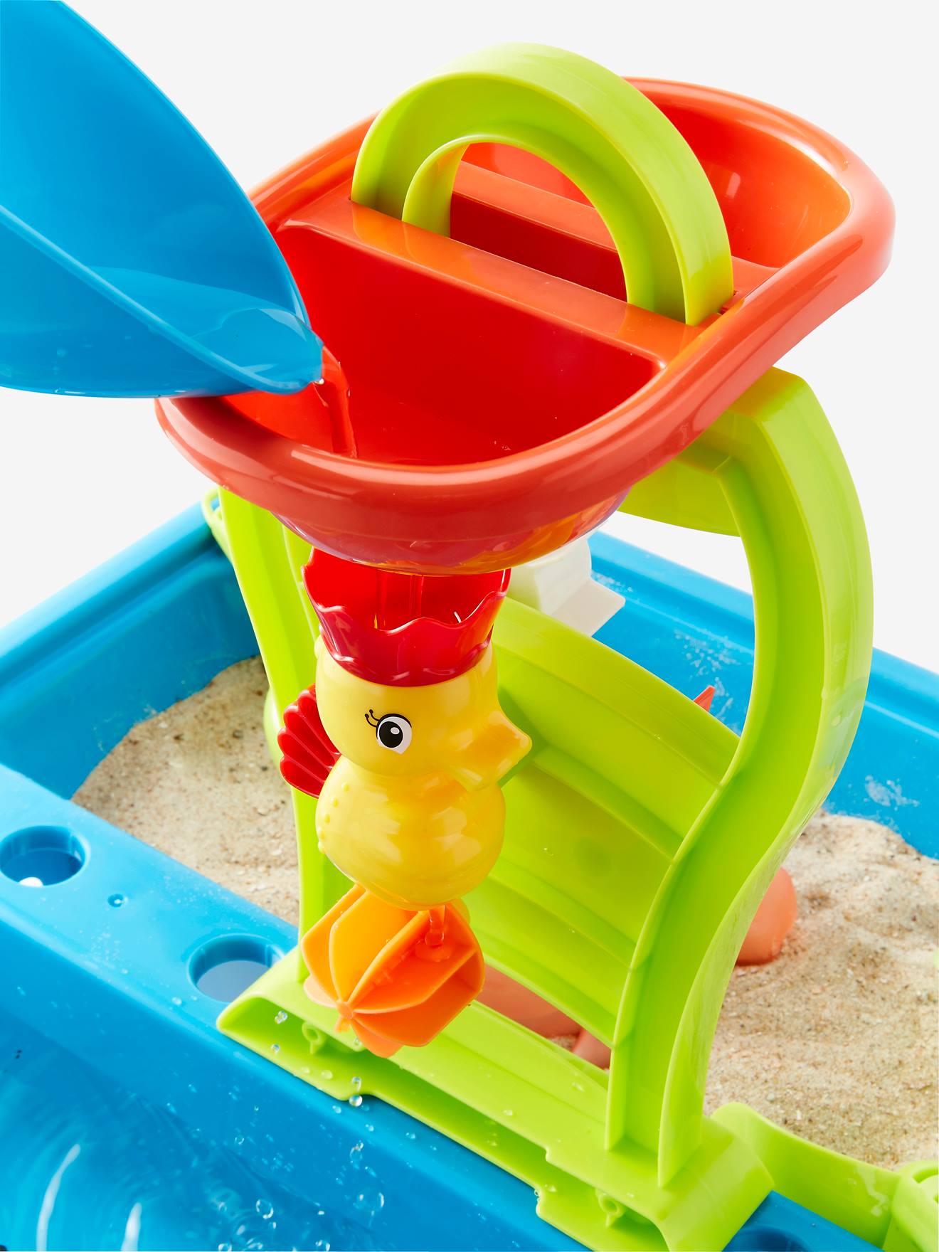 Vertbaudet Kinder Sand- und Wasser-Spieltisch, Outdoorspieltisch - mehrfarbig