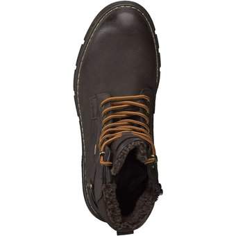 Tom Tailor Schnür Boots in braun