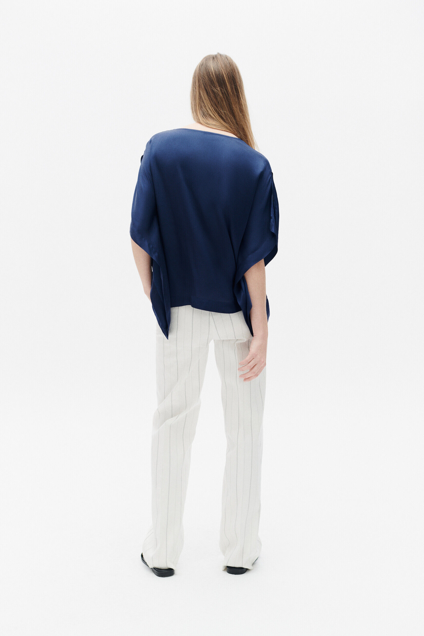 Blouse samuel bleu marine femme