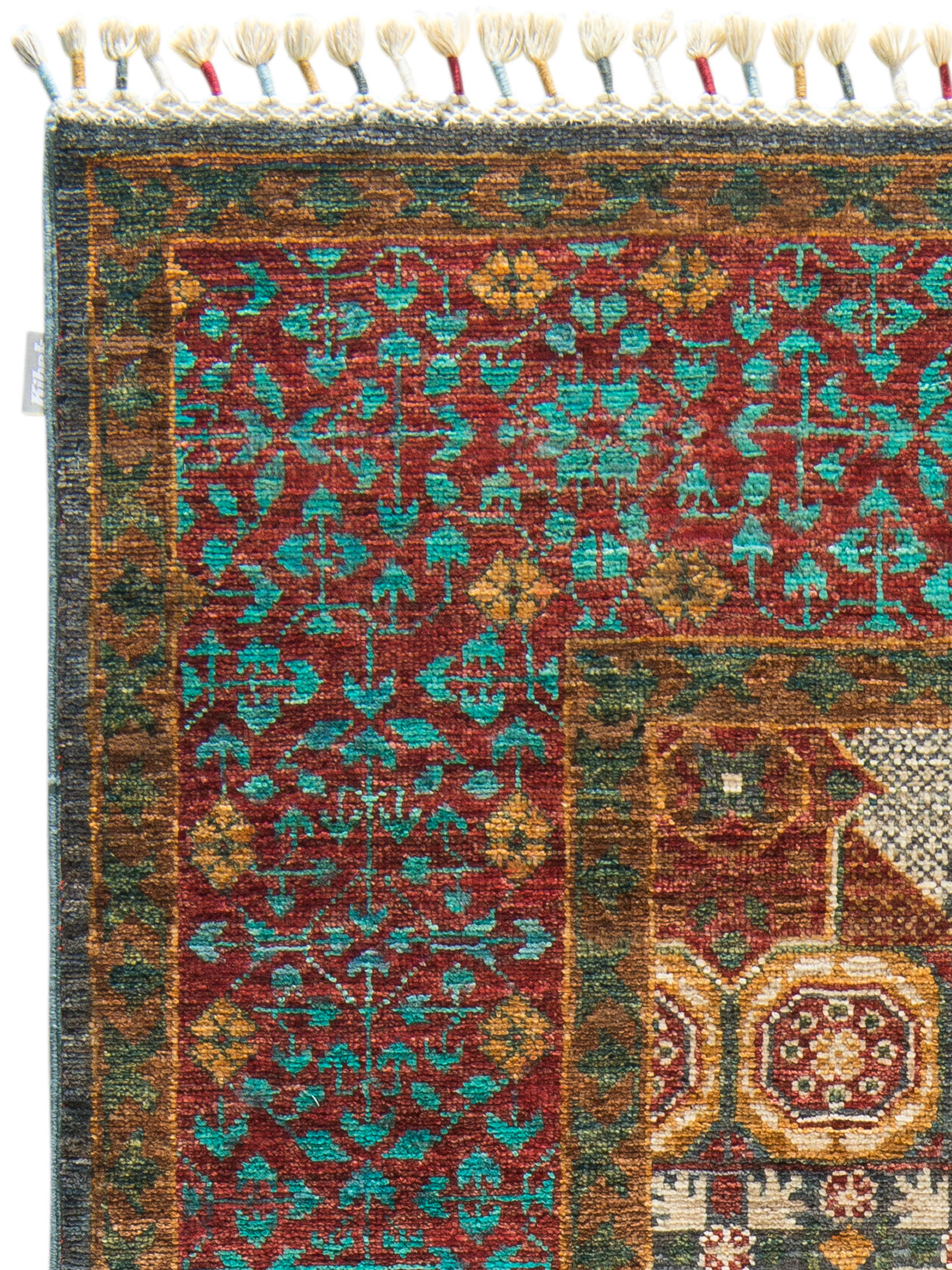Kazak Ghazni ca. 157 x 213 cm, Unikat / Einzelstück