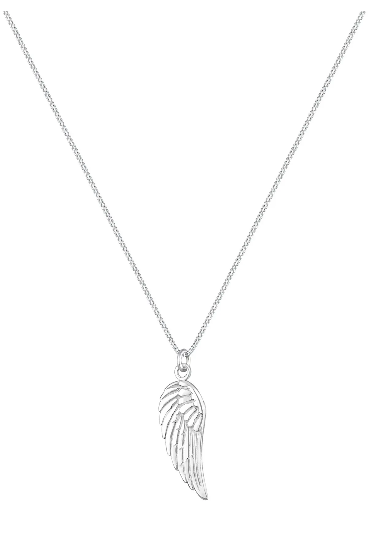 ELLI  Halskette Panzerkette Engel Flügel Basic 925 Sterling Silber