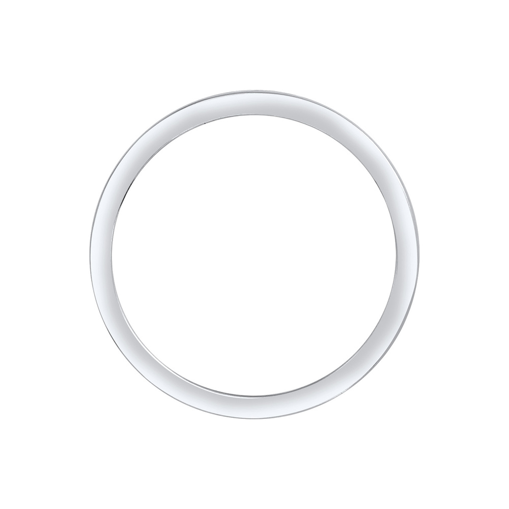 Elli Elli Bague Femmes bande Memoire avec cristaux en argent sterling 925 Bague