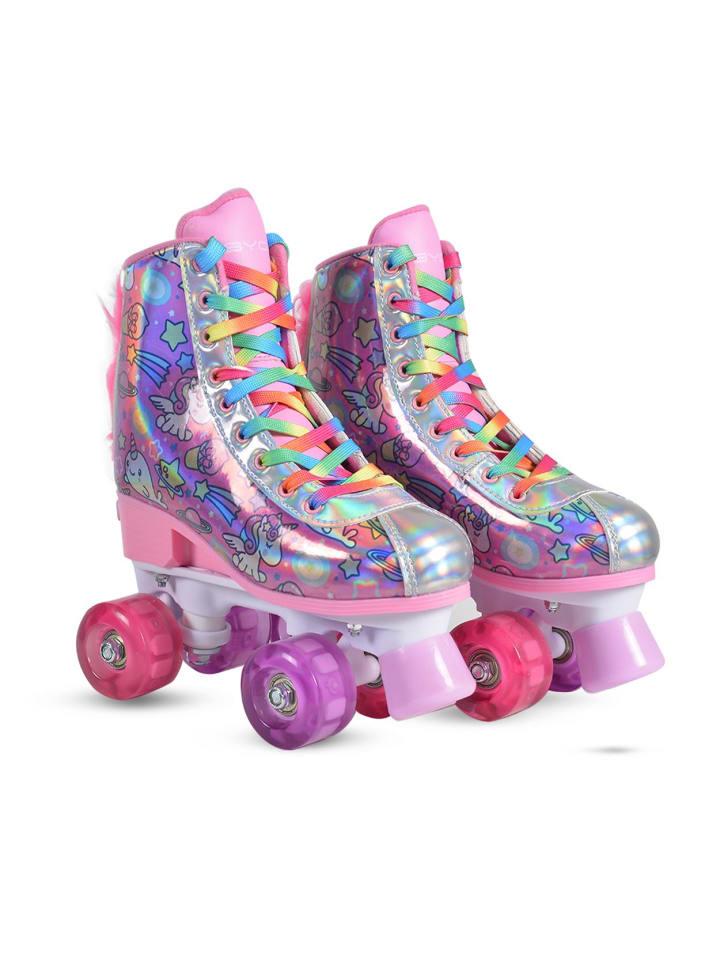 Byox Rollschuhe Einhorn in lila günstig kaufen