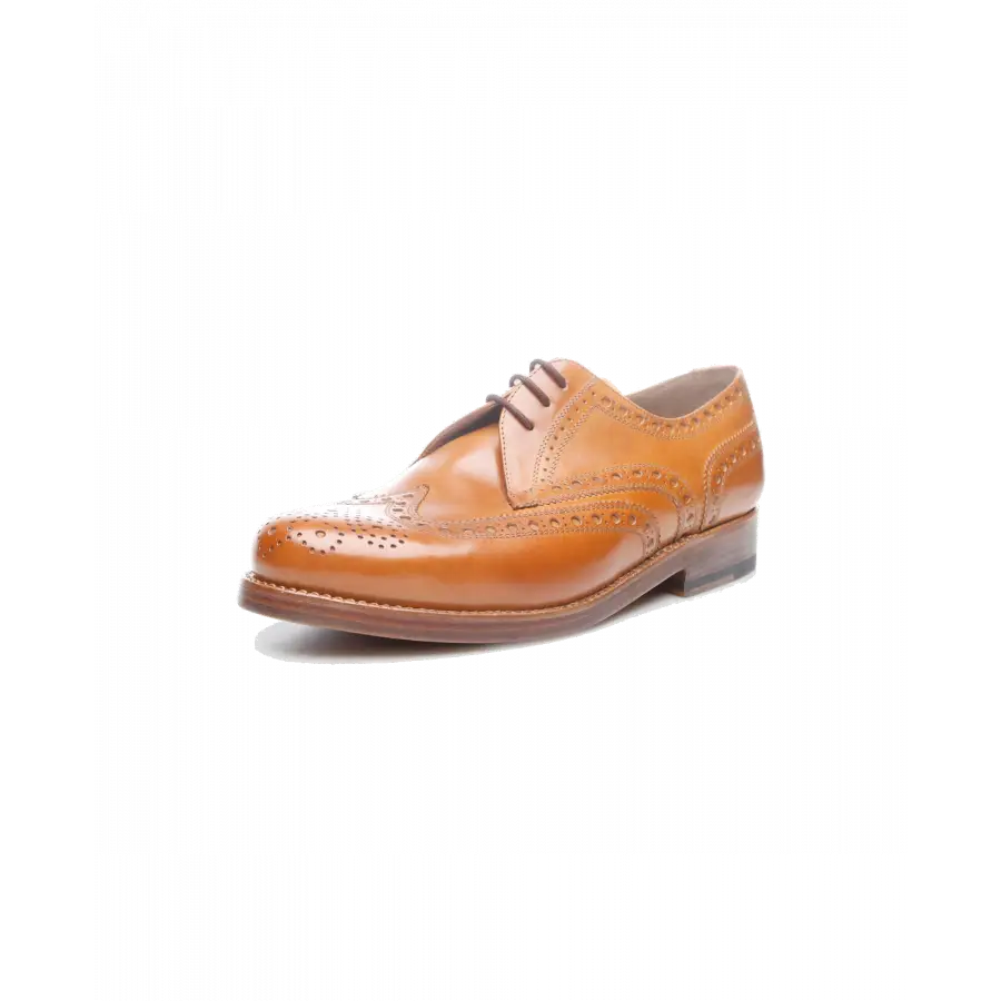 Heinrich Dinkelacker - Businessschuhe Derby JANOSCH K FULL-BROOGUE AC Antikcalf - beige