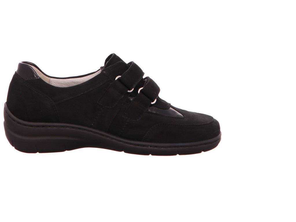 WALDLÄUFER Sportliche Slipper schwarz 931301