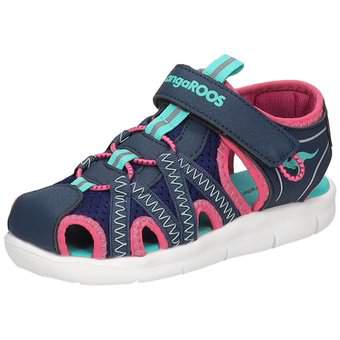 KangaROOS K Lil EV Flat Sandale in blau