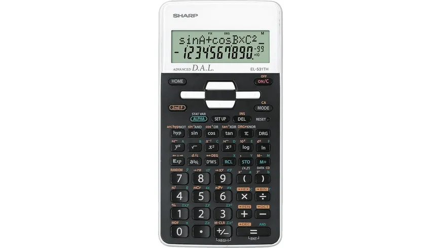 SHARP Taschenrechner EL-531THWH