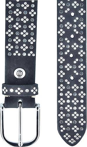 b.belt Nietengürtel Leder