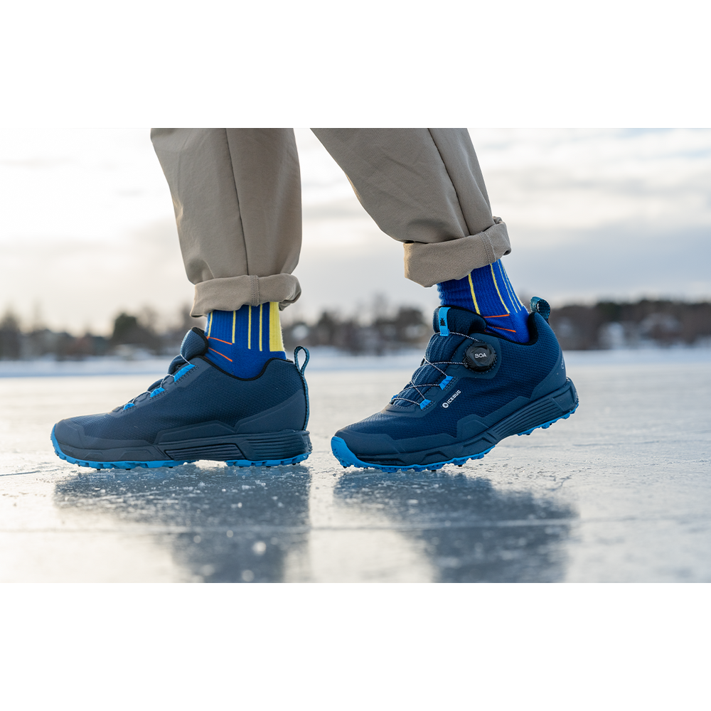 Icebug Rover Womens BUGrip GTX NightSky Blue D5446-9C / blau
