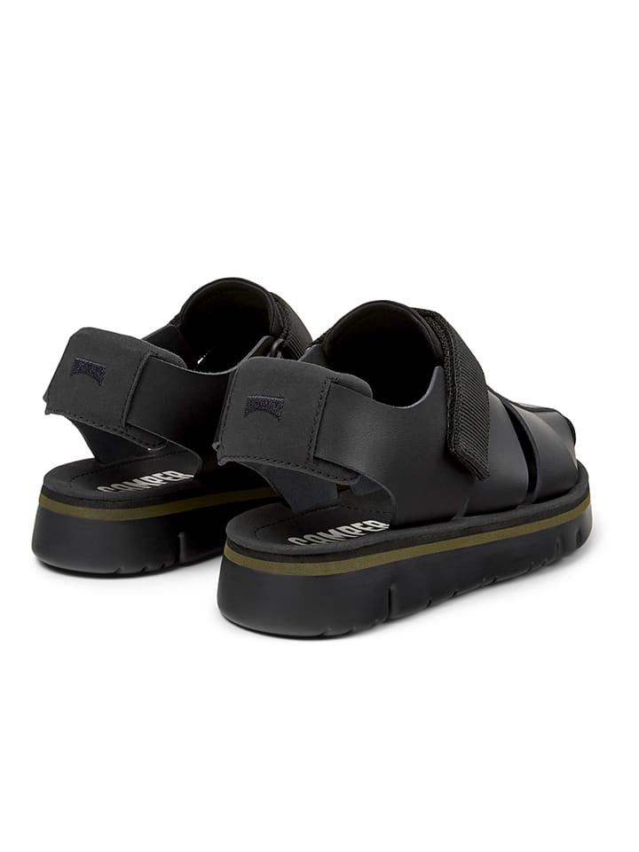 Camper Halbsandalen in Schwarz günstig kaufen
