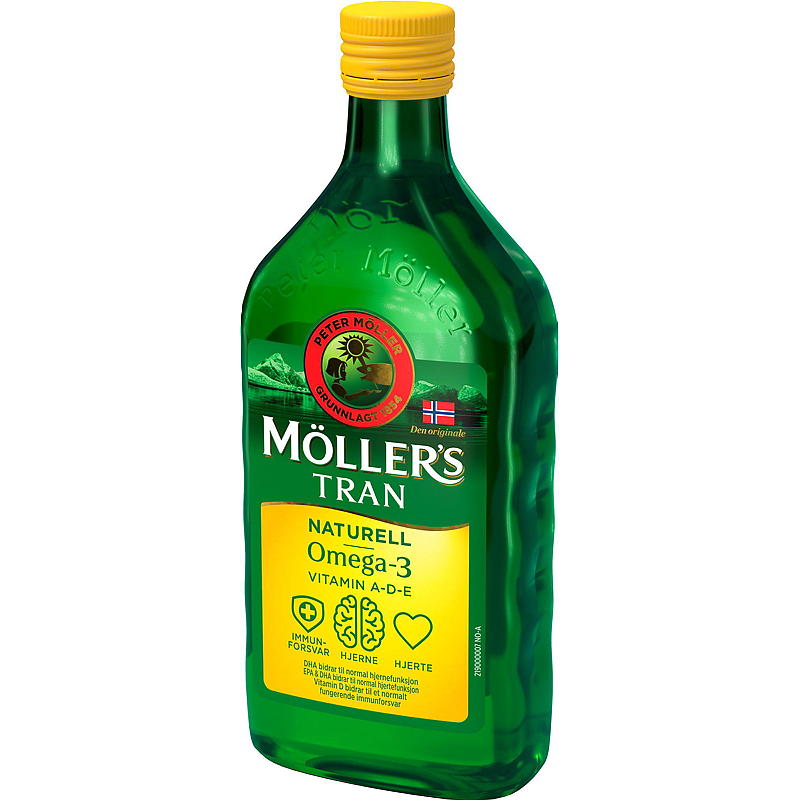 Möller's Möller's Tran 500 ml Naturell