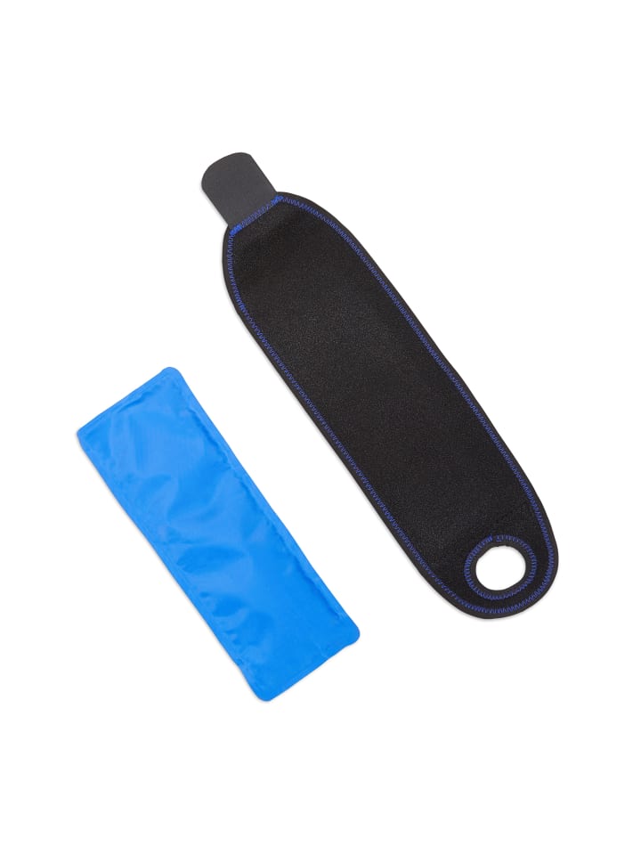 relaxdays Kühlpad Handgelenk in Schwarz günstig kaufen onesize