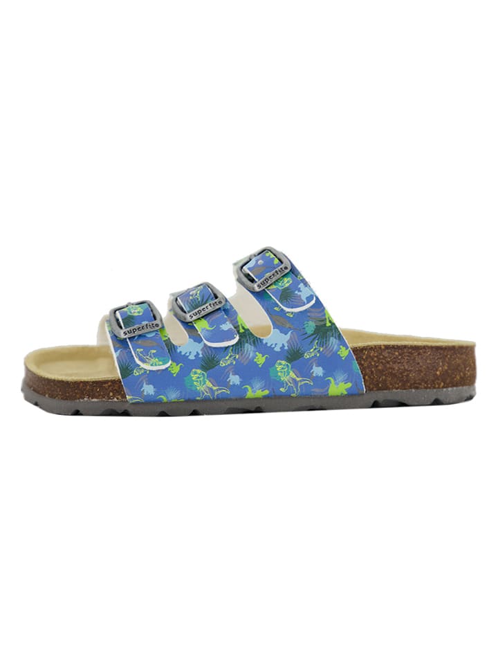 superfit Pantoletten in Blau günstig kaufen