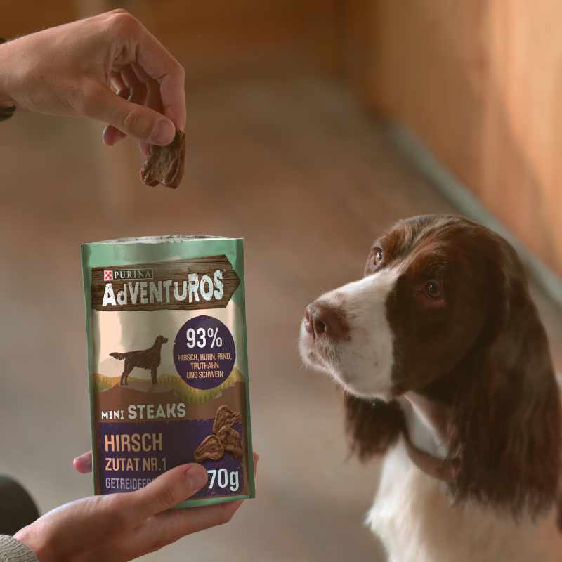 Adventuros Snacks Adventuros Mini Steaks Hirsch 7x70g