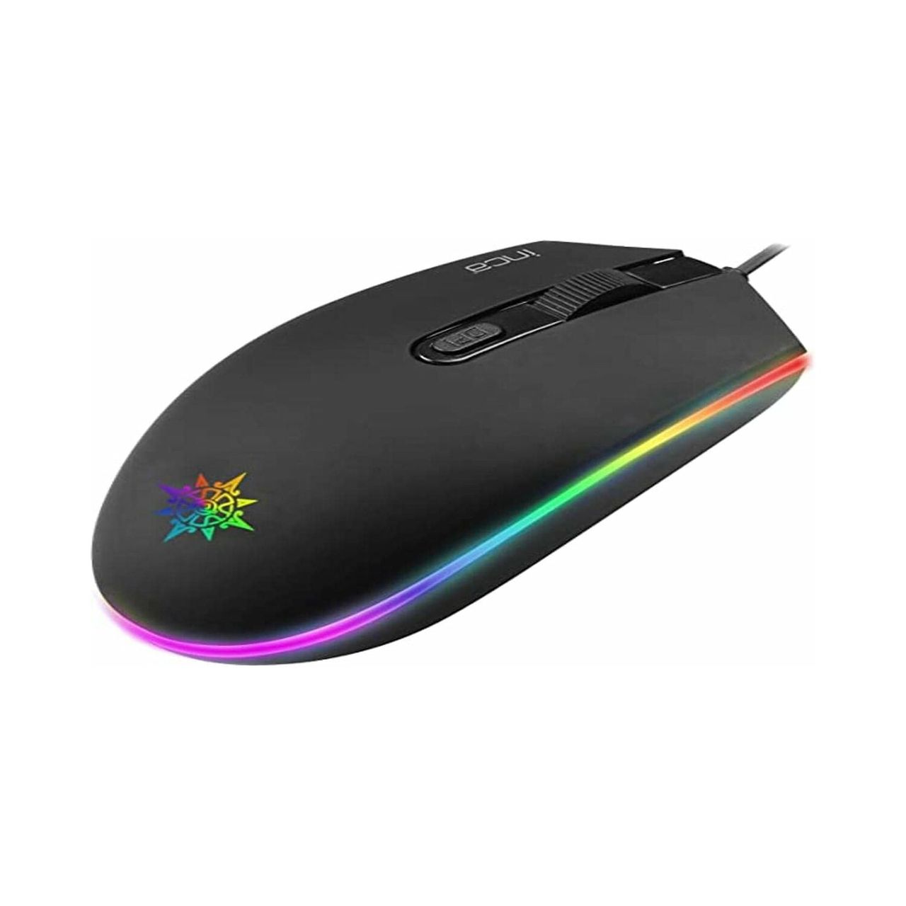 Inca 2in1 RGB Gaming Maus 1200 Dpi & Flexible Mauspad 3mm