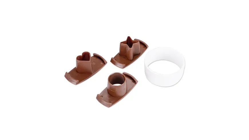 Städter Ausstechform Linzer glatt mit Wechselmotiven 4cm