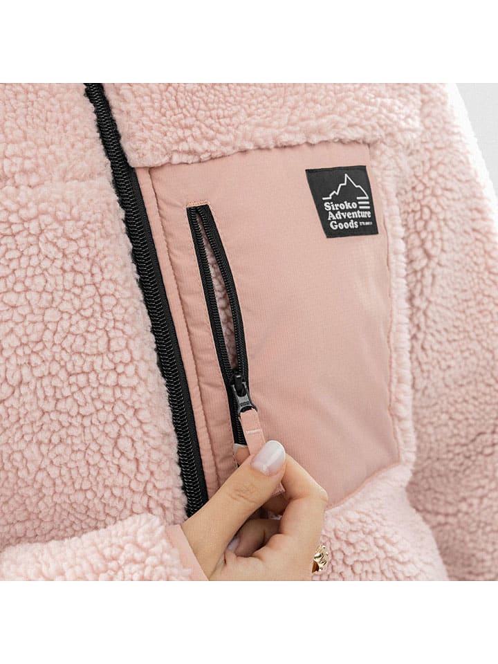 Siroko Fleecejacke ''Madryn-W'' in Rosa günstig kaufen