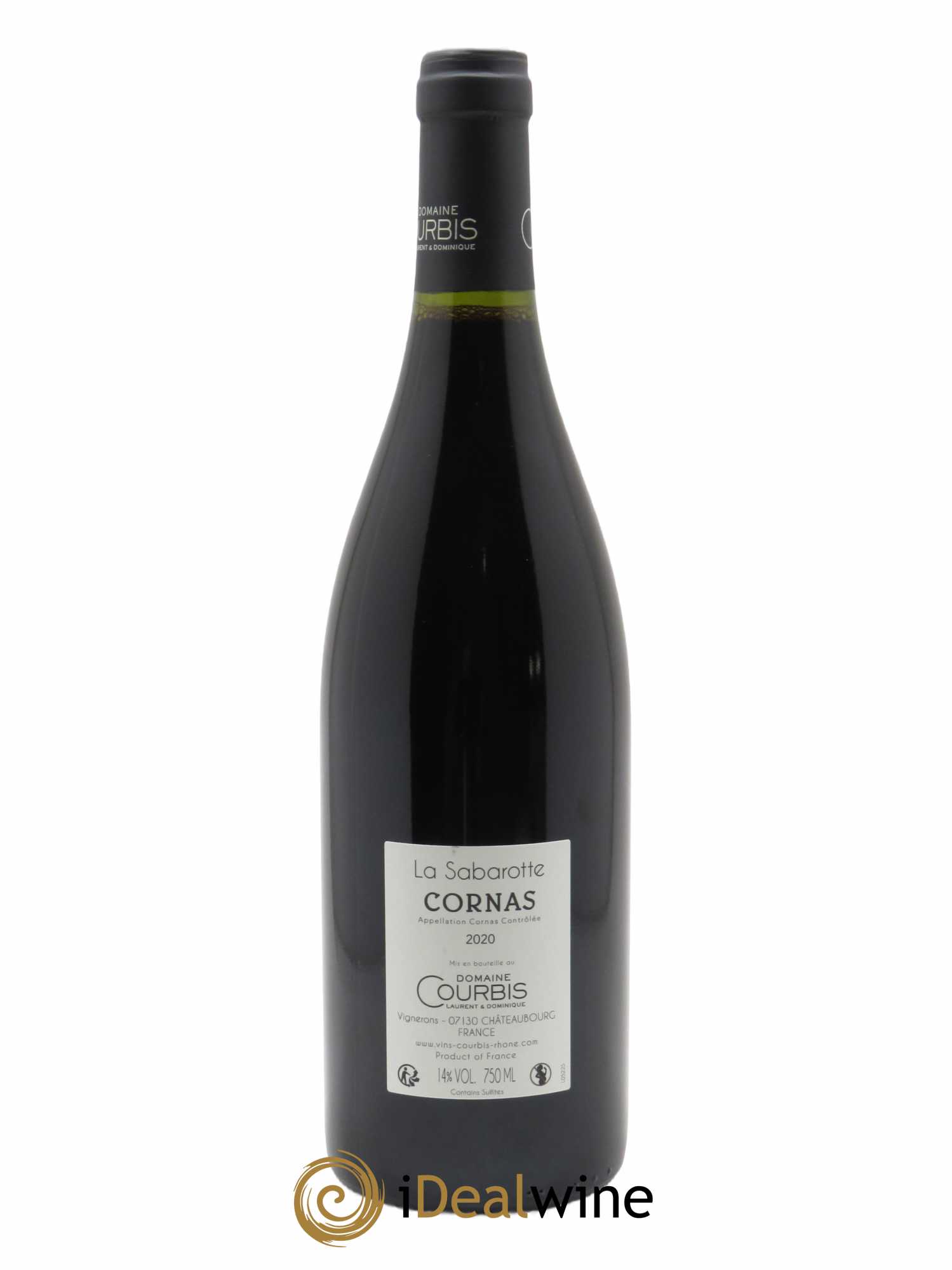 Cornas La Sabarotte Courbis  2020 - Lot de 1 Bouteille