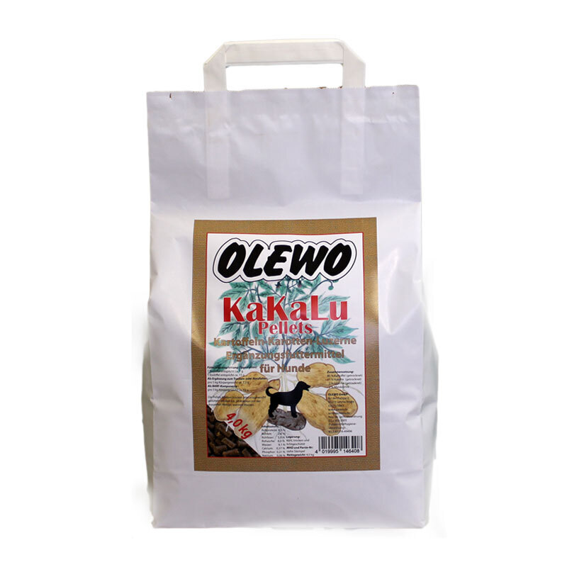 OLEWO Snacks OLEWO KaKaLu-Pellets mit Kartoffel, Karotte & Luzerne 4 kg