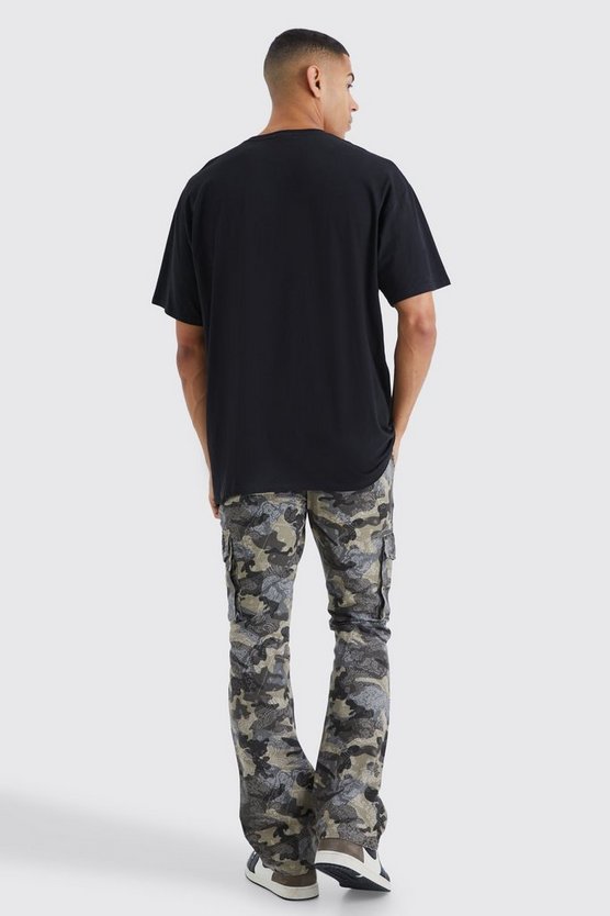 Oversize T-Shirt mit lizenziertem Scooby Doo Print