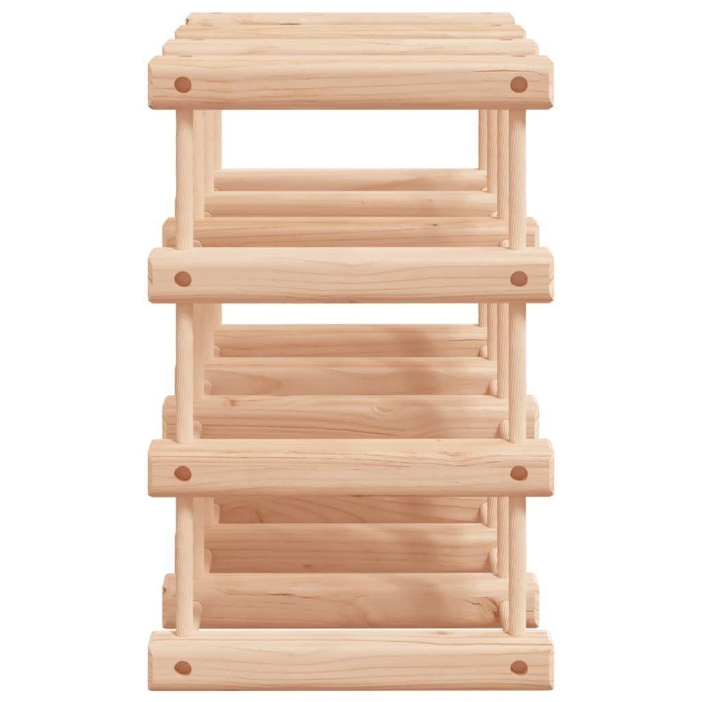 vidaXL Weinregal Weinregal für 12 Flaschen 36x23x36 cm Massivholz Kiefer, 1-tlg.