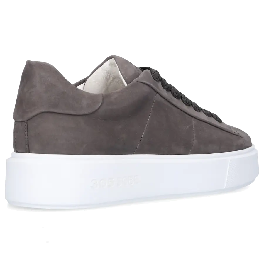305 SOBE - Sneaker low LAURA Nubukleder - grau