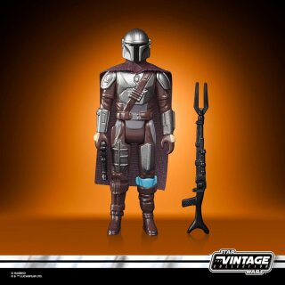 Star Wars The Mandalorian Retro Collection Actionfigur 2022 The Mandalorian (Beskar) 10 cm