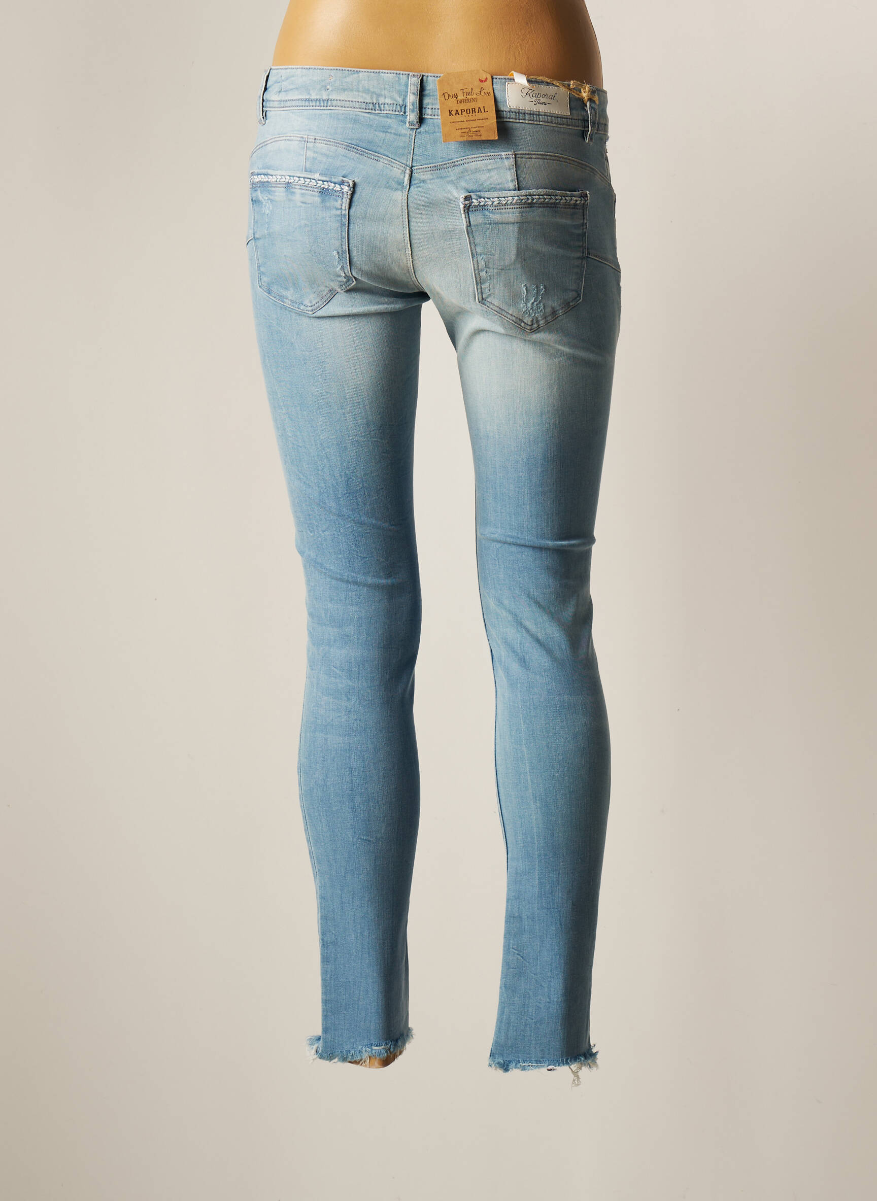 Kaporal Jeans Skinny Femme couleur bleu