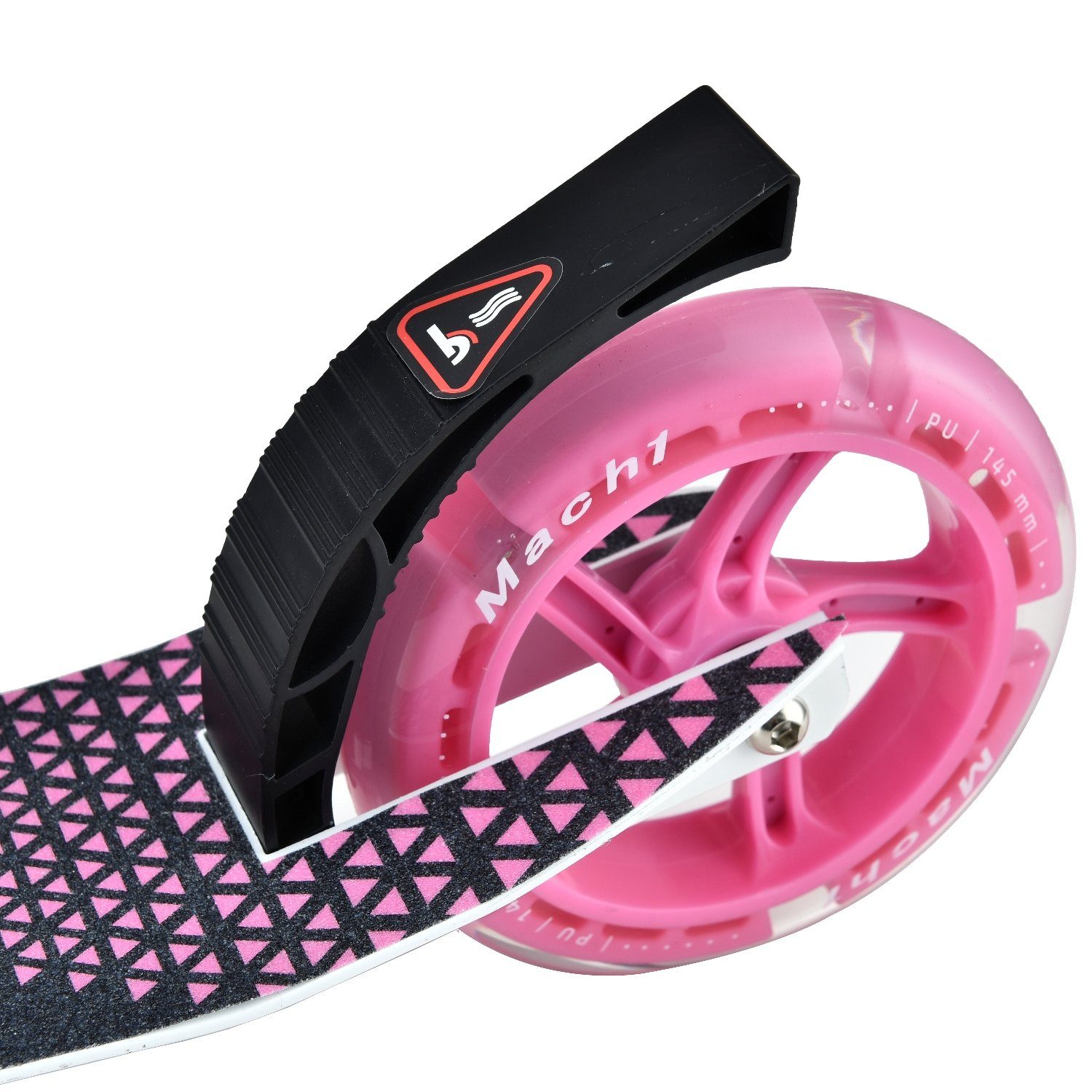 Mach1 Cityroller Kick Scooter ALU City Roller Tretroller mit 145mm LED Leuchtrollen - Wheel/Rollen/Reifen Kickscooter Kinderroller klappbar