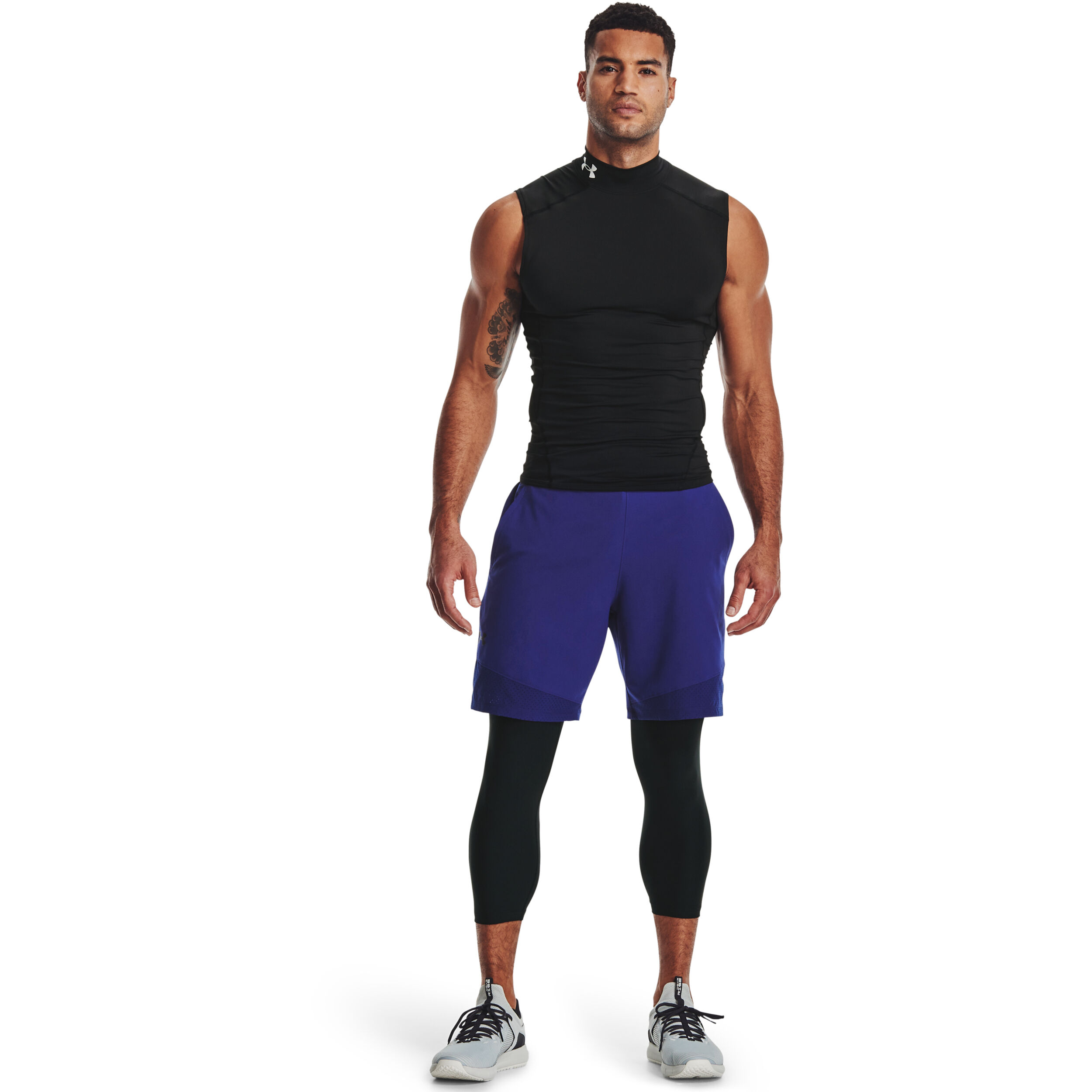 Heatgear Tight Herren - Schwarz, Weiß