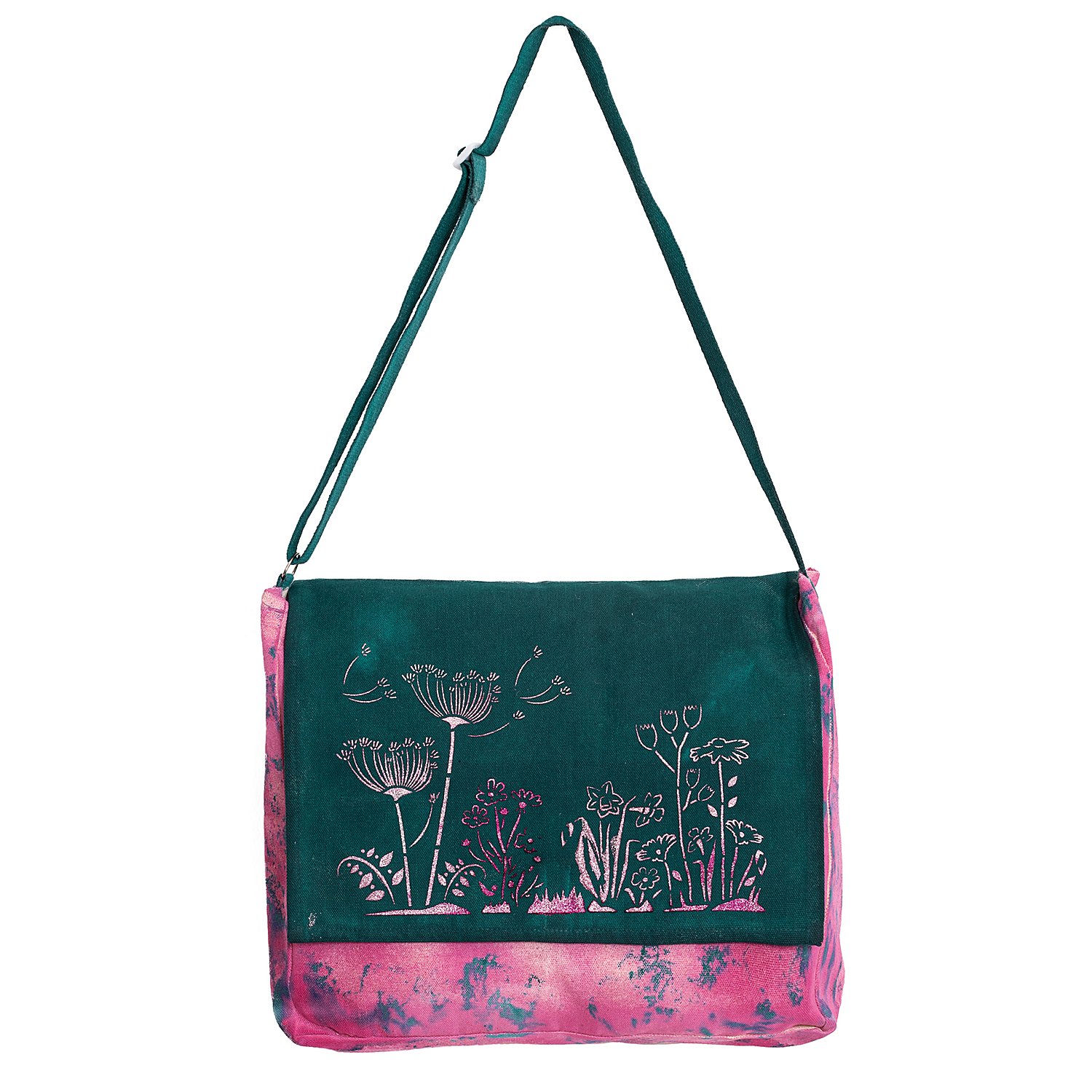 Schultertasche, natur, 37 x 32 x 9 cm
