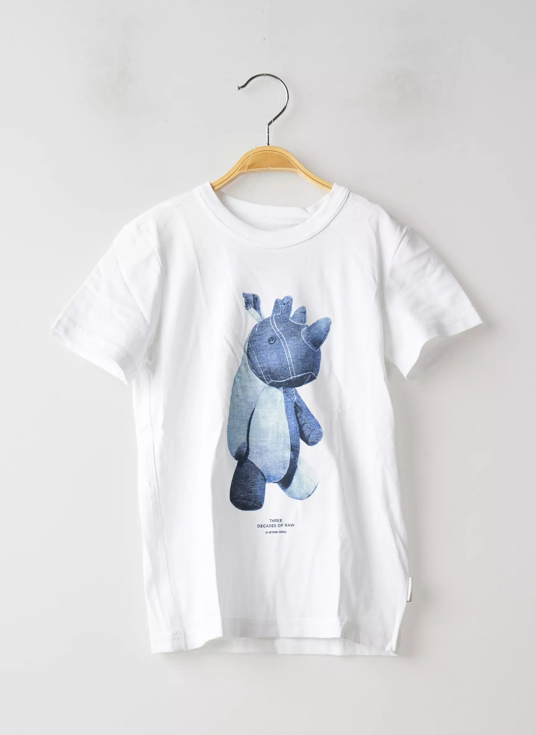 G Star Tshirts Garcon couleur blanc