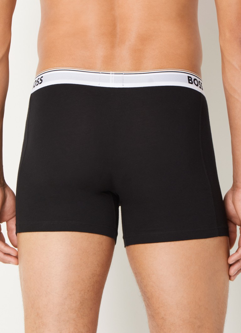 Lot de 3 boxers HUGO BOSS Power avec bande logotée