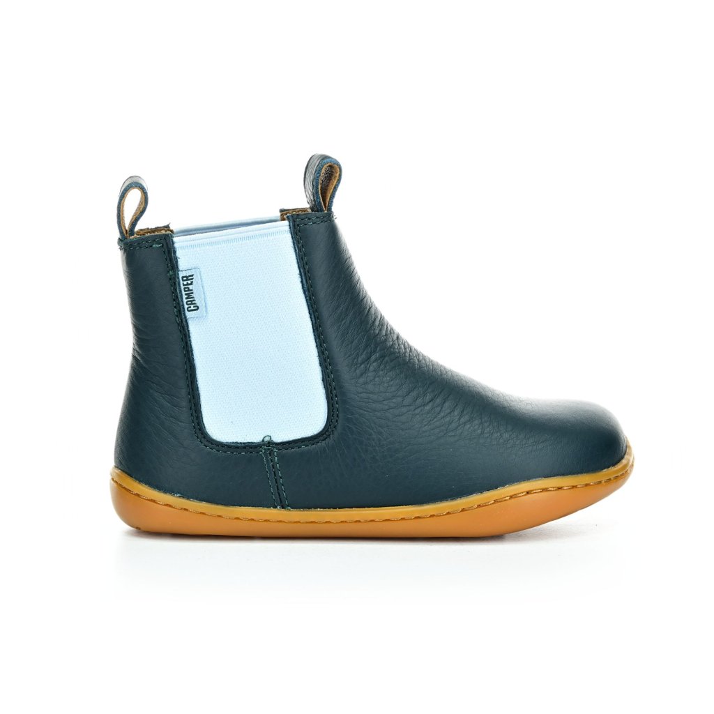 Camper Peu Cami Sella Petrol Green (K900326-006) Chelsea Barfußschuhe
